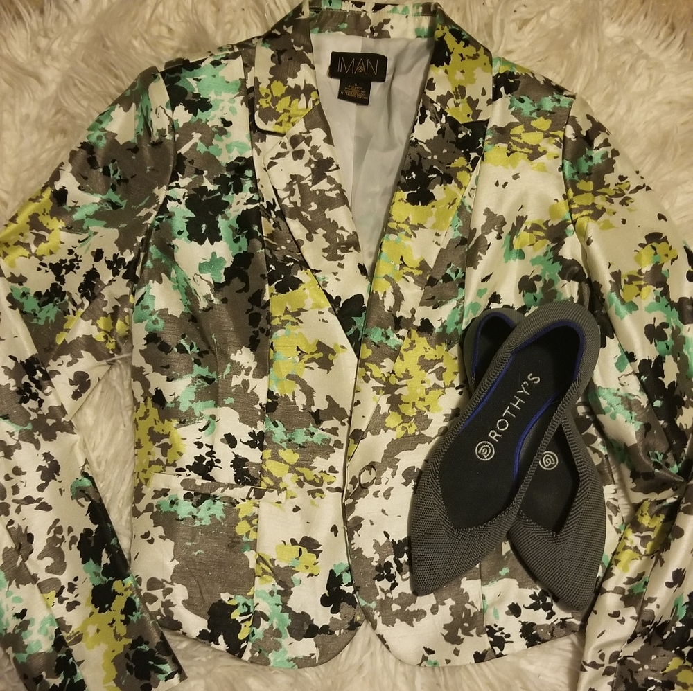 Colorful blazer